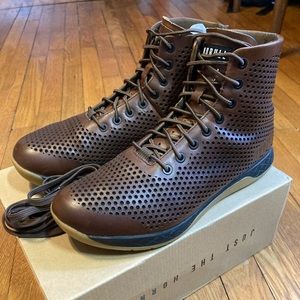Nobull Men’s Trainer High-top Coffee Leather